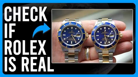 how to know a real rolex